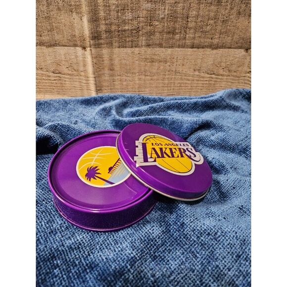 LA Lakers Coaster Set Case - Picture 2 of 3